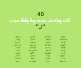 boy names that start with J