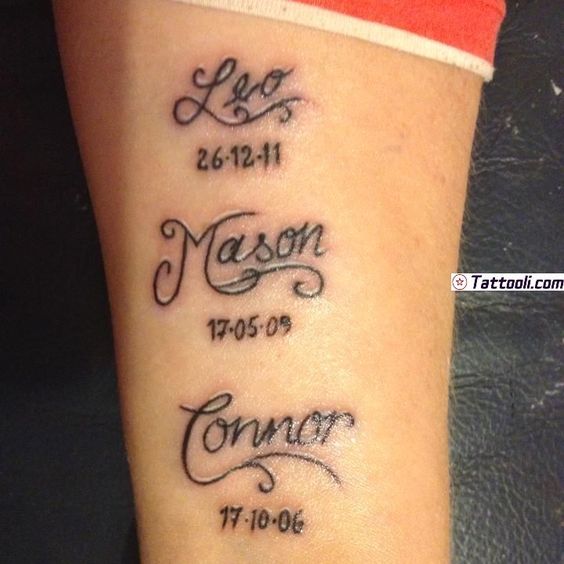27 Name Tattoo Ideas For Men And Women  Psycho Tats