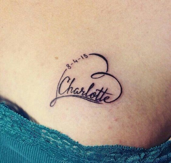 Charlotte Name Tattoo Designs